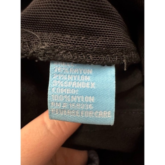 J.McLaughlin Black Pull On Stretch Ponte Knit Pants Womens 12 - Picture 5 of 6